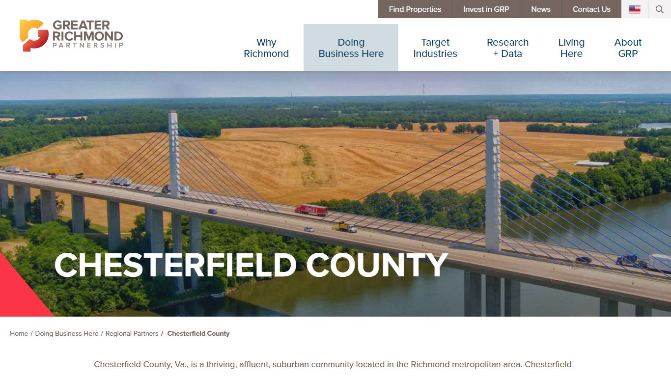 Chesterfield County | Greater Richmond Partnership | Virginia | USA